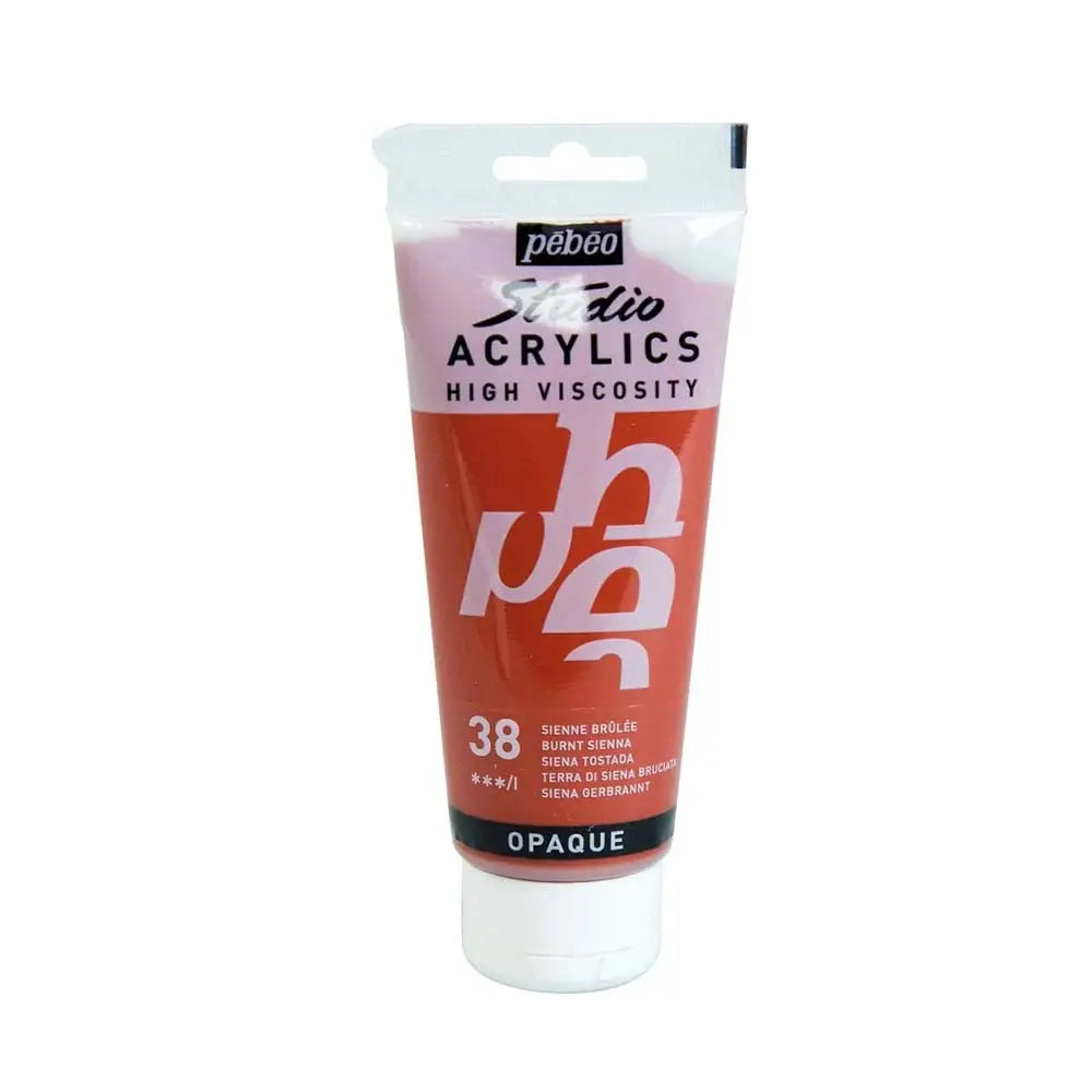 Pebeo High Viscosity Studio Acrylics  100ml (Loose) Pebeo