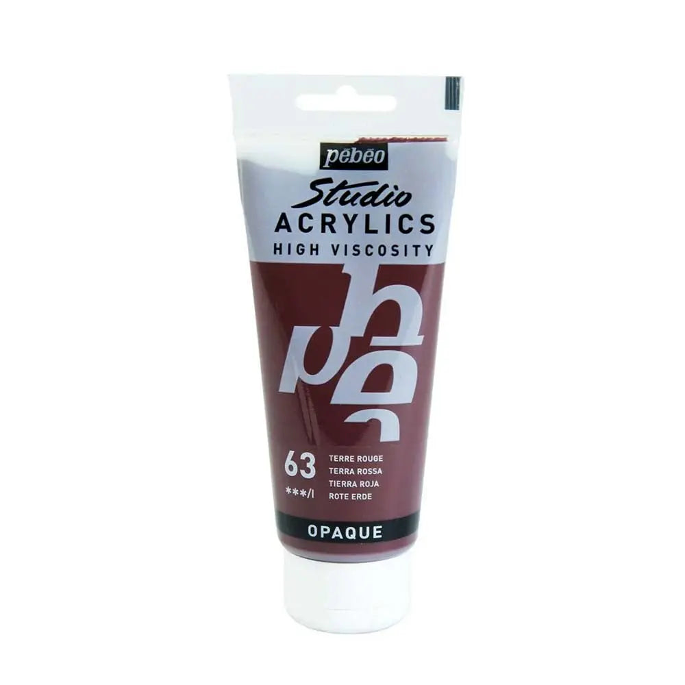 Pebeo High Viscosity Studio Acrylics  100ml (Loose) Pebeo