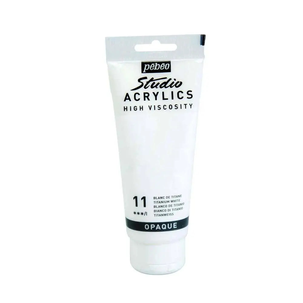 Pebeo High Viscosity Studio Acrylics  100ml (Loose) Pebeo