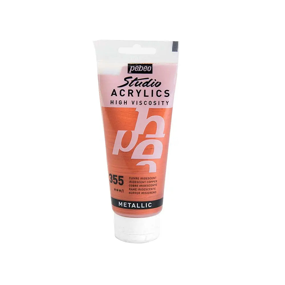 Pebeo High Viscosity Studio Acrylics  100ml (Loose) Pebeo