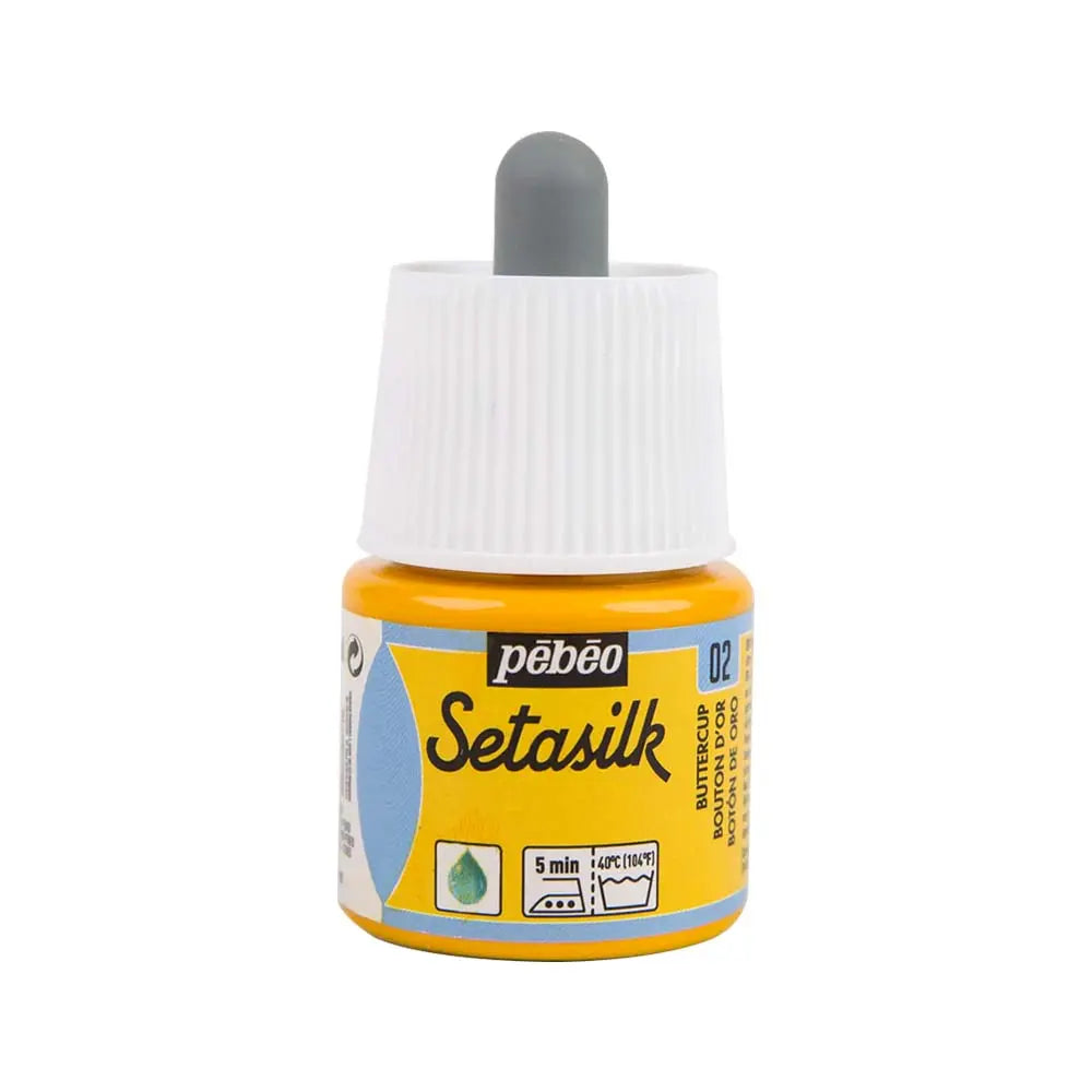 Pebeo Setasilk Colours for Silk Clothes 45ml Loose Pebeo