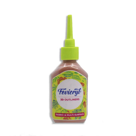 Pidilite Fevicryl 3D Outliners Pearl Metallic (Loose Colours) Pidilite