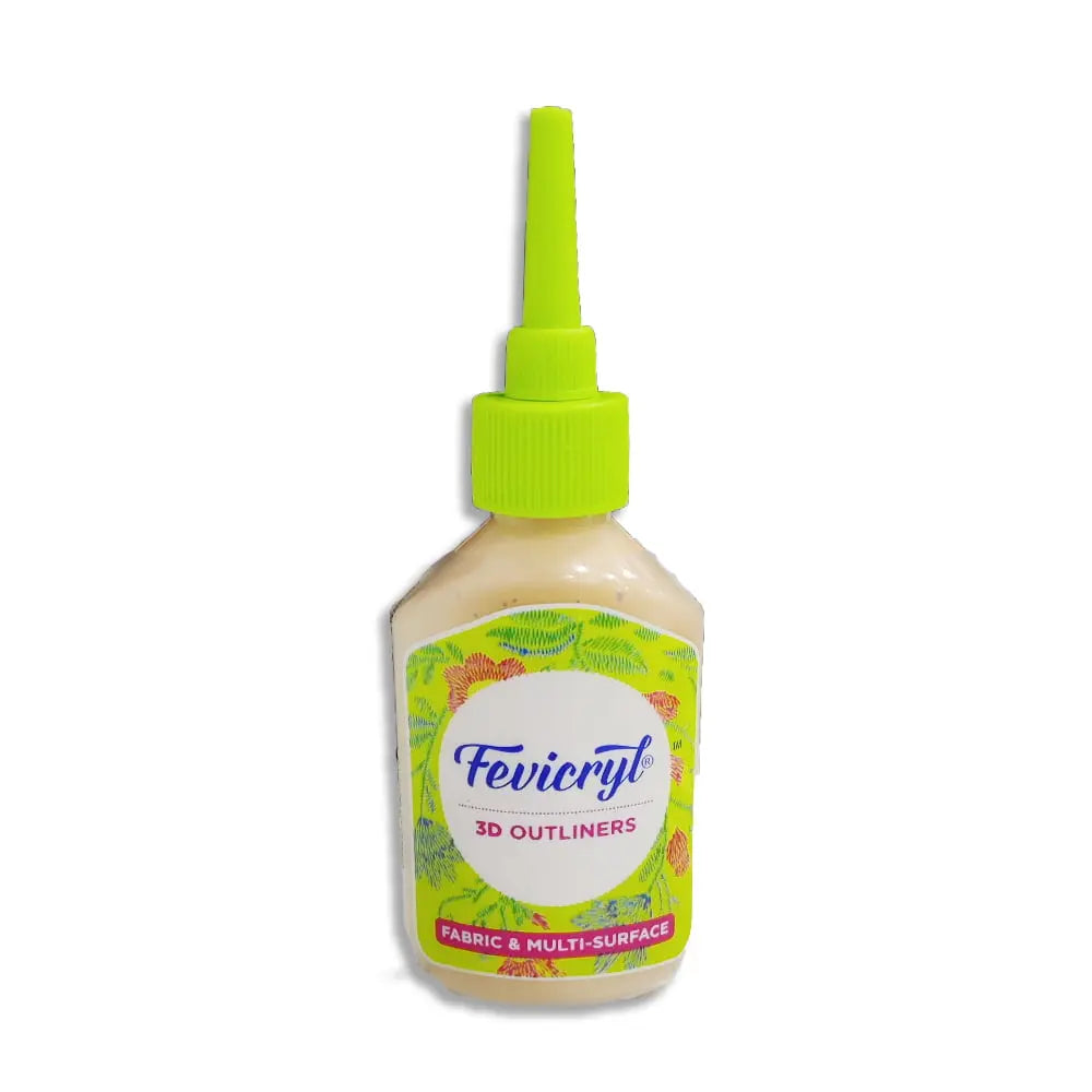 Pidilite Fevicryl 3D Outliners Pearl Metallic (Loose Colours) Pidilite