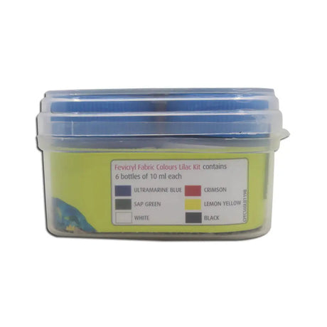 Pidilite Fevicryl Fabric Colours Soft Set - 6 Shades Pidilite