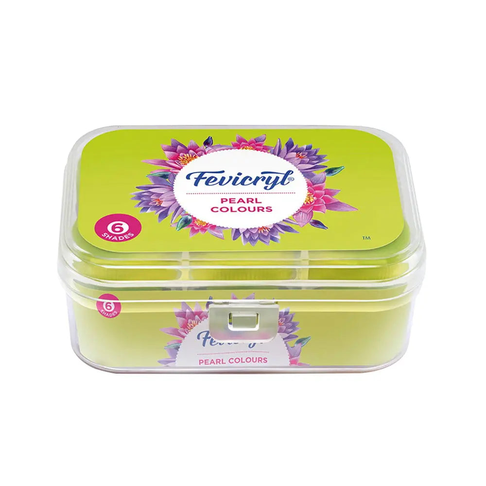 Pidilite Fevicryl Pearl Colours Set of 6 Pidilite