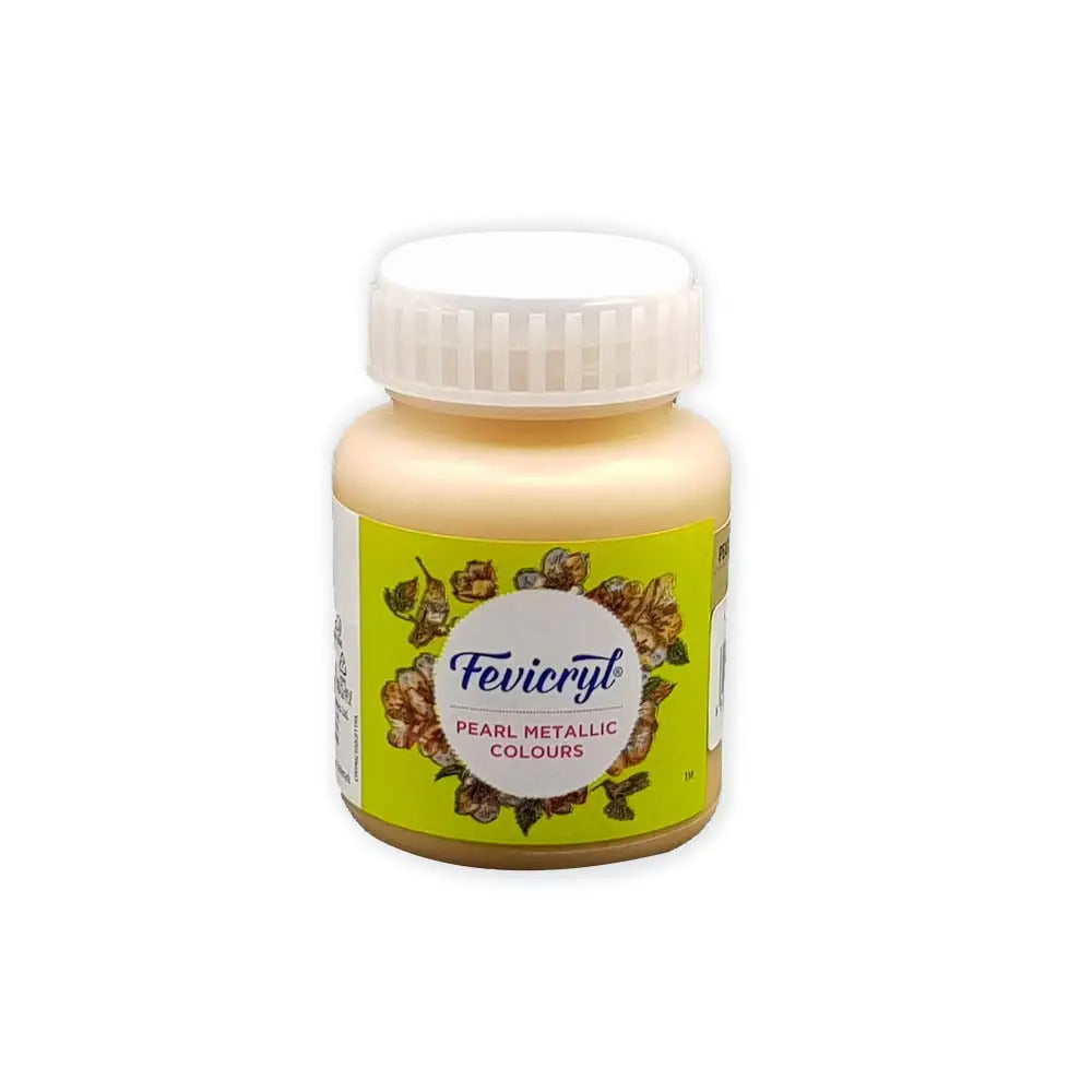 Pidilite Fevicryl Pearl Metallic Colours 100ml (Loose Colours) Pidilite