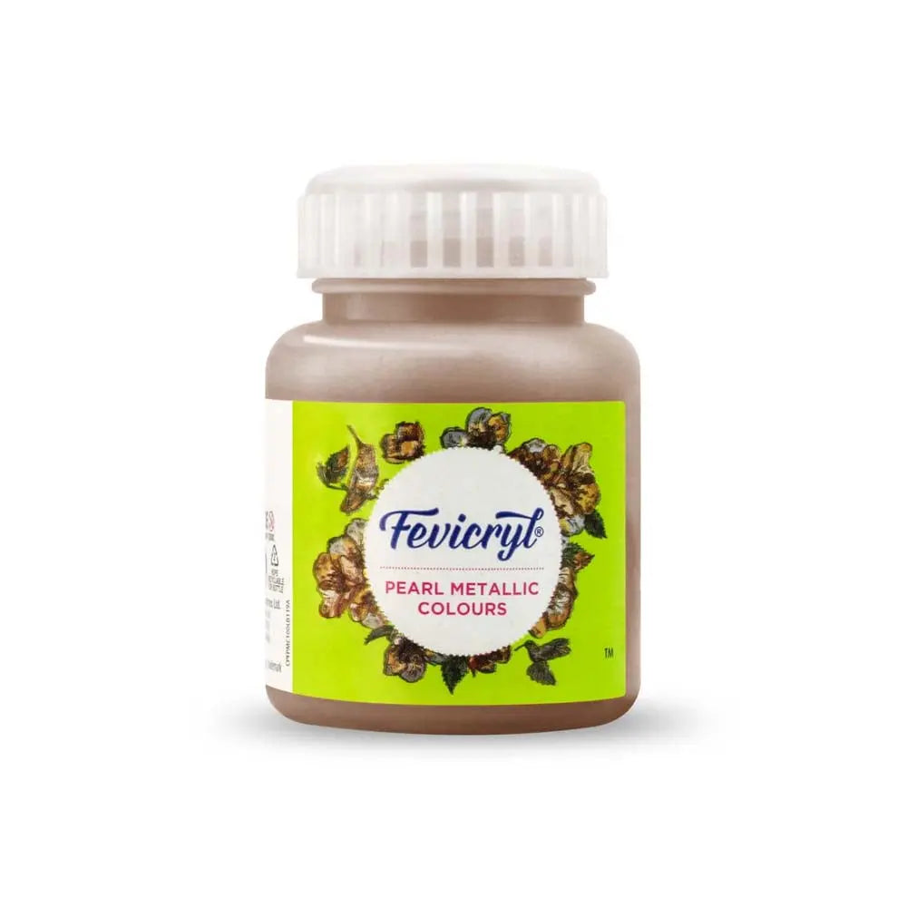 Pidilite Fevicryl Pearl Metallic Colours 100ml (Loose Colours) Pidilite