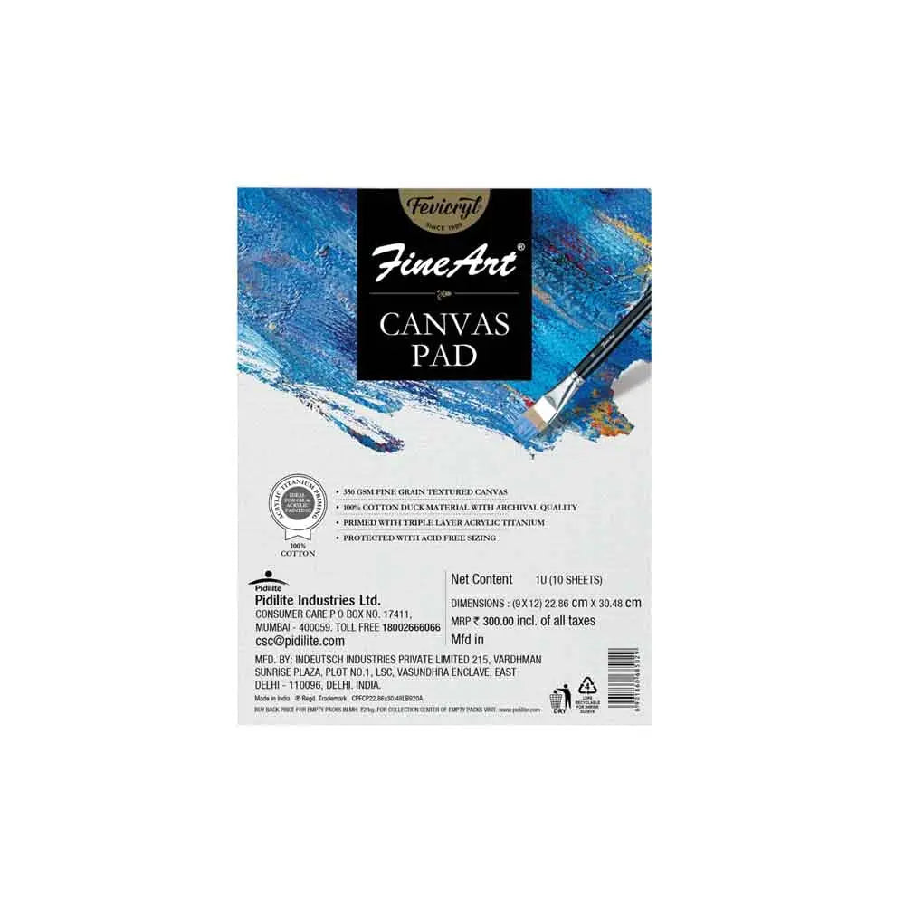 Pidilite Fine Art Canvas Pad Pidilite