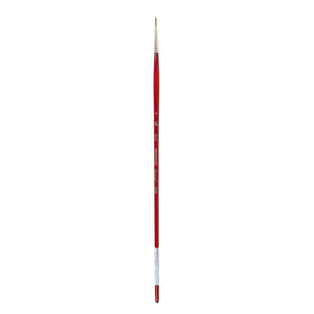 Princeton Heritage Long Handle Brush Series 4000 For Oil and Acrylic Paintings Princeton