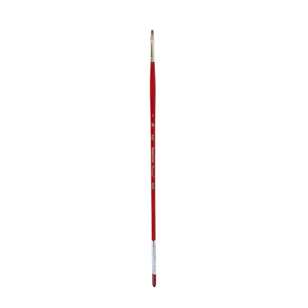 Princeton Heritage Long Handle Brush Series 4000 For Oil and Acrylic Paintings Princeton