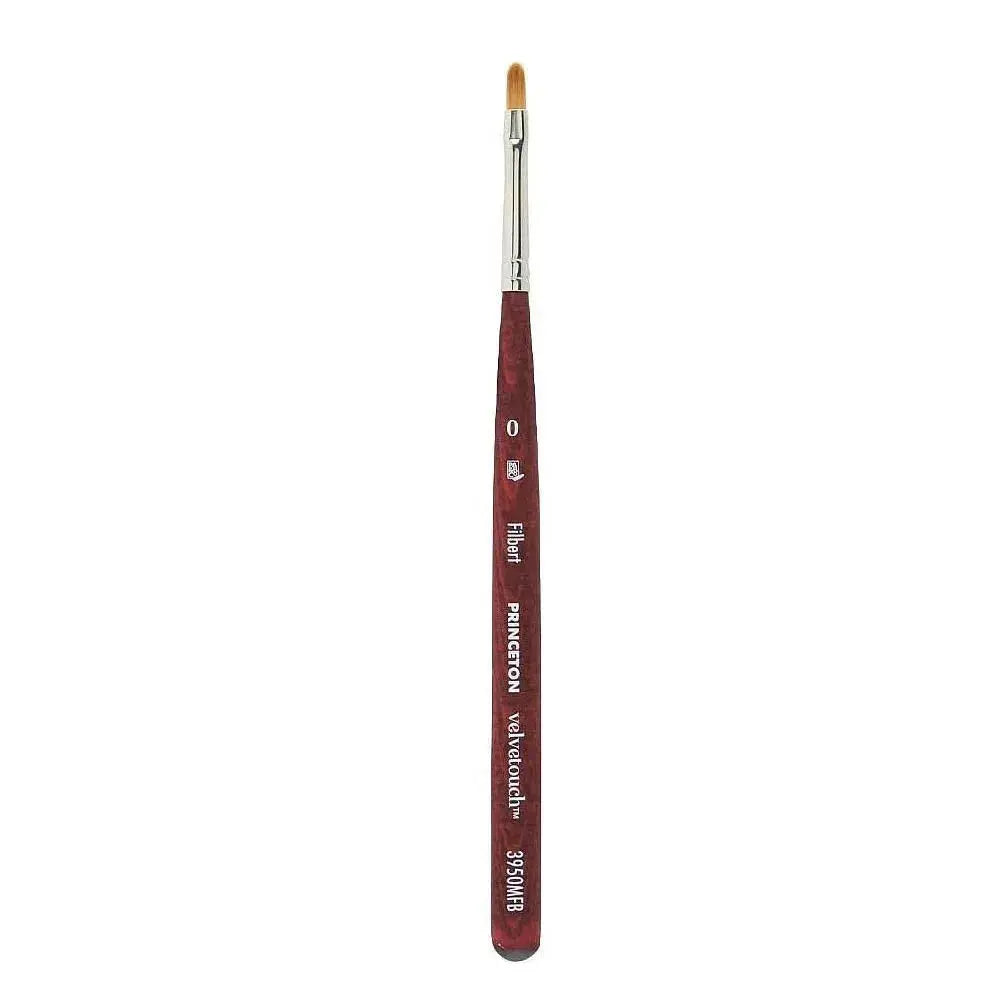 Princeton Velvetouch Luxury Synthetic Blend Brush 3950 Series For Mixed Media Paintings Princeton