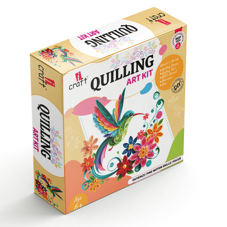 iCraft Beginner Quilling Kit for Kids - Paper Craft Activity iCraft