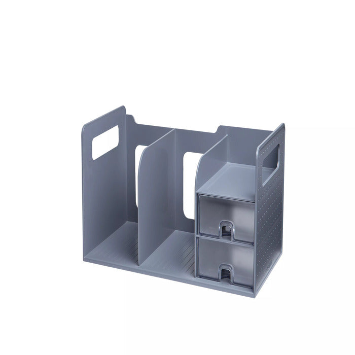 Lit Book Rack With Drawers (Choose Colour)