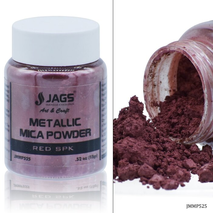 METALLIC MICA POWDER RED SPK 15GM