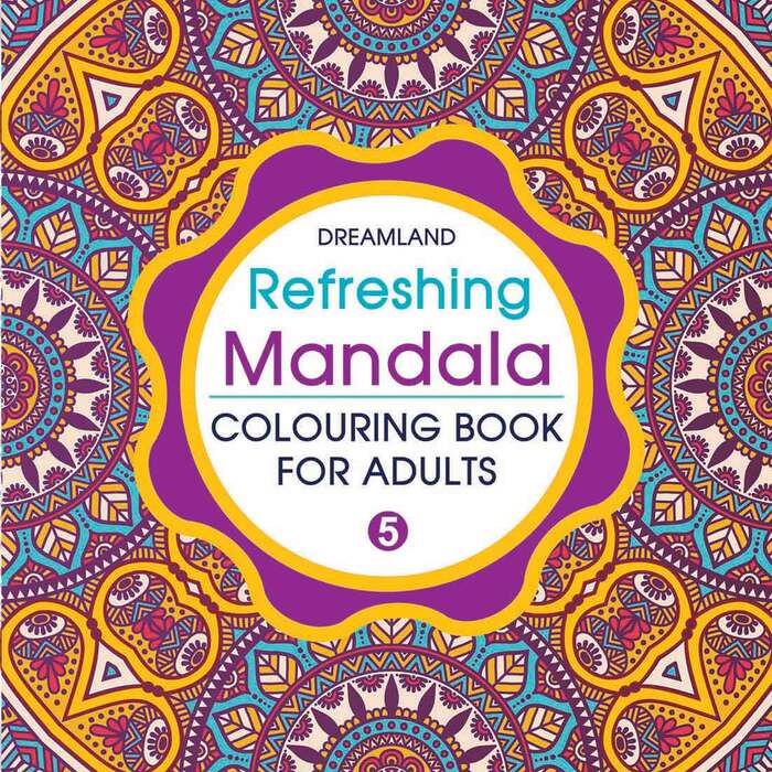 Dreamland Refreshing Mandala Books (Choose Design)