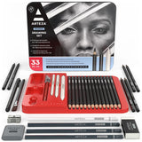 Set of 33 Drawing Colors by Arteza Professionals.