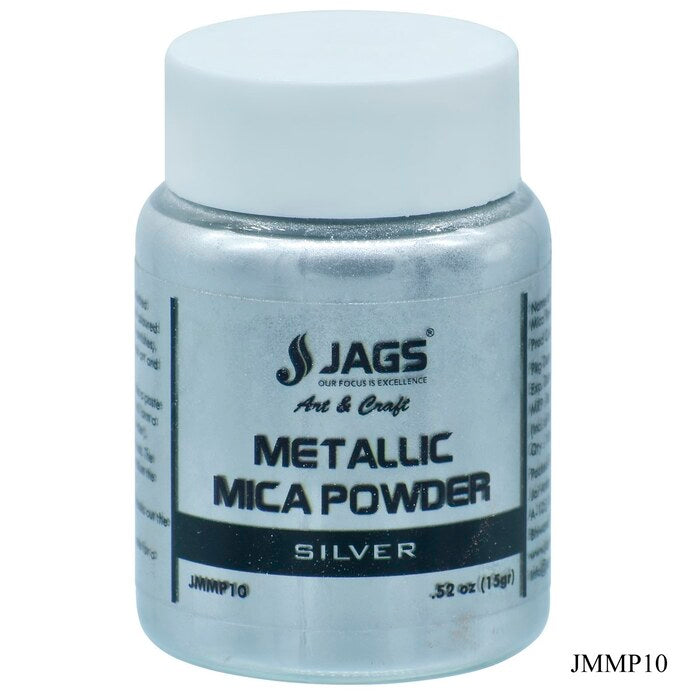 METALLIC MICA POWDER SILVER 15GM