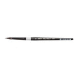 Silver Black Velvet Round Brush- 3000S Silver