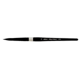 Silver Black Velvet Round Brush- 3000S Silver