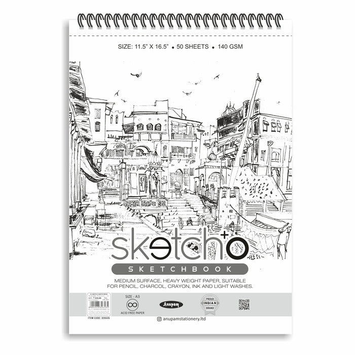 Sketchbook perfect for creative minds and artists.