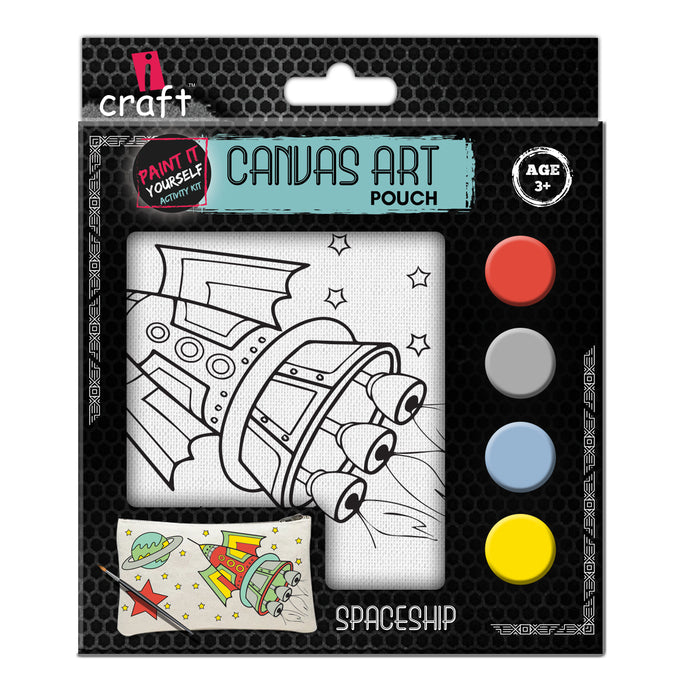 Icraft Diy Canvas Pouch (Choose Options)