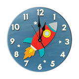 iCraft DIY Clock Kit - Spaceship Theme Decor Craft for Kids iCraft