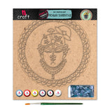 iCraft DIY Pichwai Shrinathji Mandala Art Kit for Home iCraft