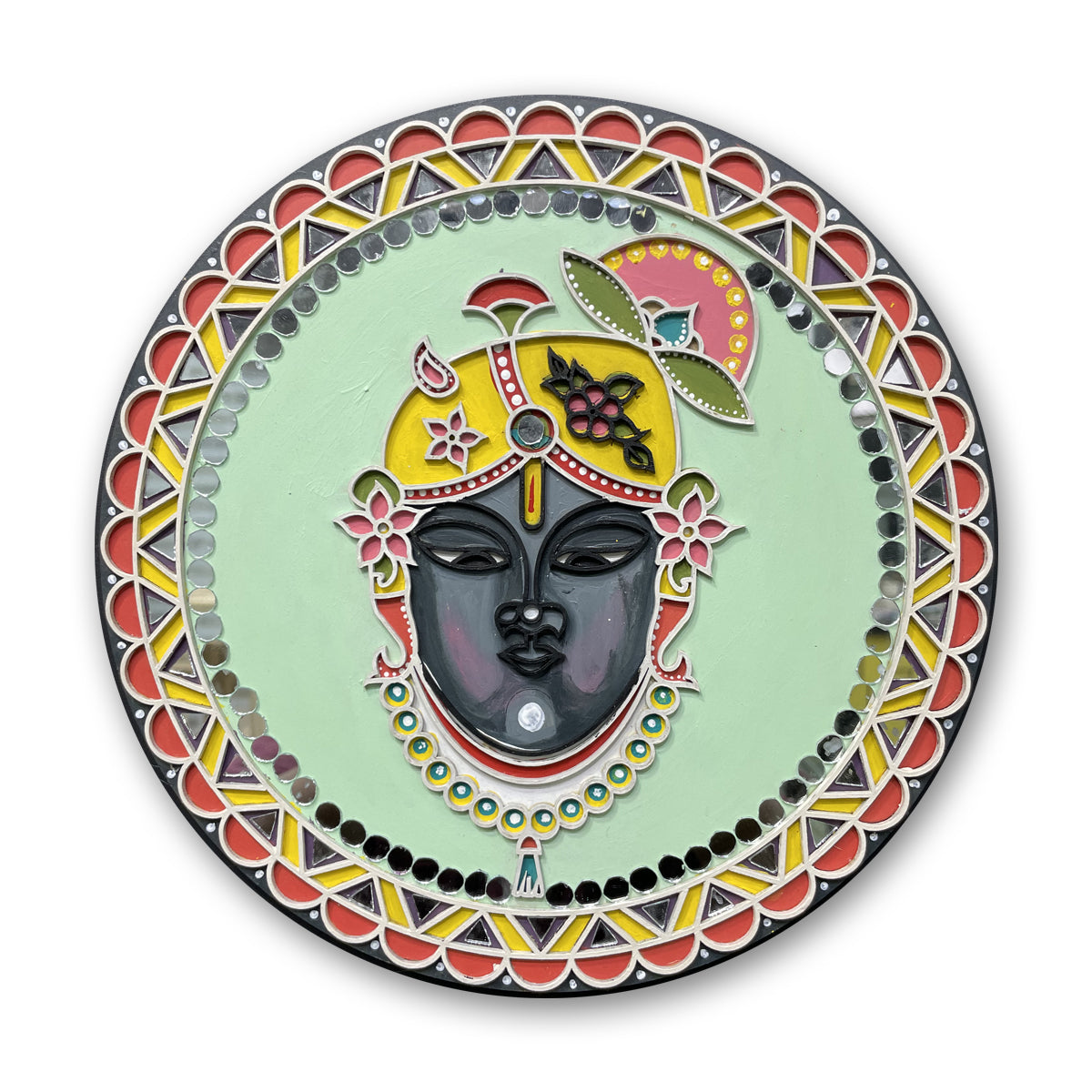 iCraft DIY Pichwai Shrinathji Mandala Art Kit for Home iCraft