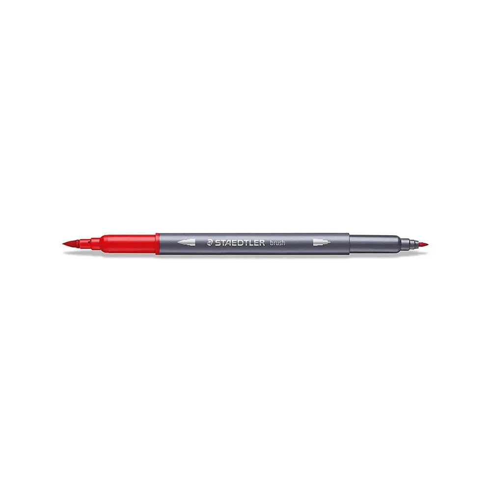 Staedtler 18 Double Ended Watercolour Brush Pens Set Staedtler