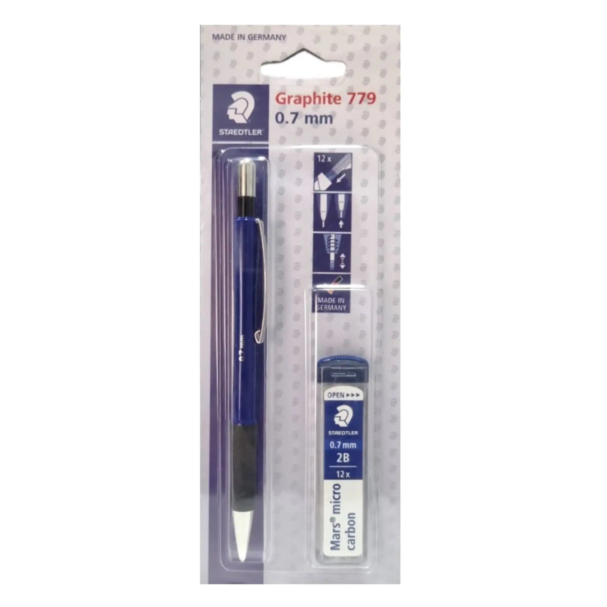 Staedtler Graphite 779 0.7mm Mechanical Pencil with 1 Pack lead Staedtler