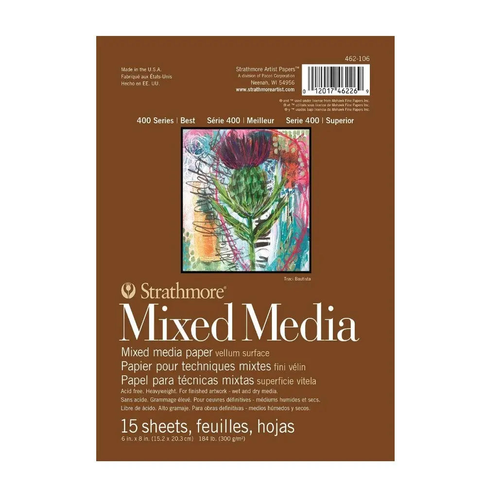 Strathmore Mixed Media Paper Pad Strathmore