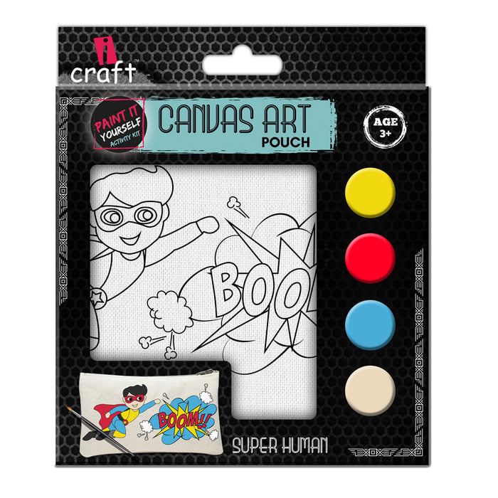 Icraft Diy Canvas Pouch (Choose Options)