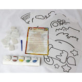 EXPRESSION OF FINGER PAINTING WITH PAINTING OBJECTS 