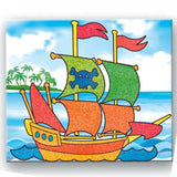 Sand Art Pictures: Ships �����������ï