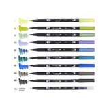 Tombow Dual Brush Pens Colour  Set - Landscape Palette Tombow