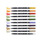 Tombow Dual Brush Pens Colour Set - Secondary Palette Tombow