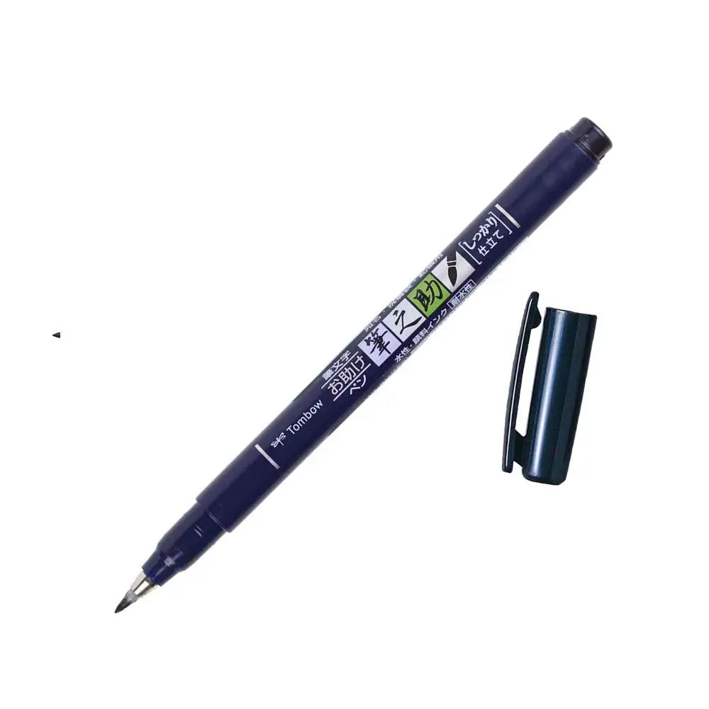 Tombow Fudenosuke Brush Pen (Black) Canvazo