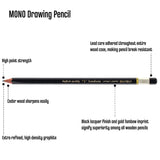 Tombow Mono Graphite Pencil Set, 12 Assorted Grades With Free Mono Knock Eraser, Limited Edition Tombow