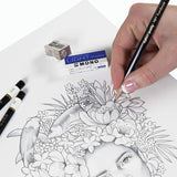 Tombow Mono Graphite Pencil Set, 12 Assorted Grades With Free Mono Knock Eraser, Limited Edition Tombow
