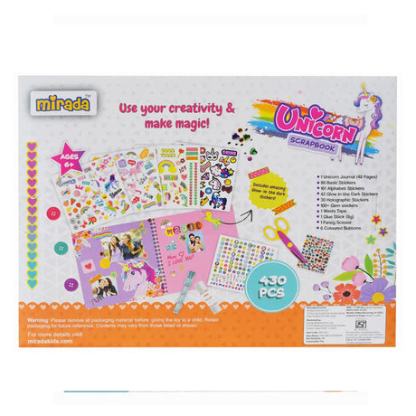 Mirada Unicorn Scrapbook