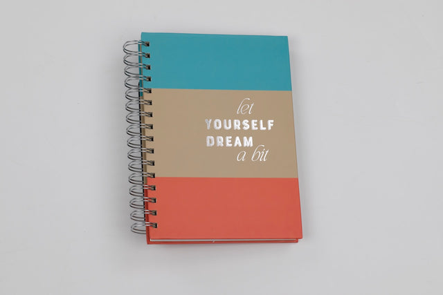 NUMIC Let Yourself Dream Planner Beige A5 Notebook
