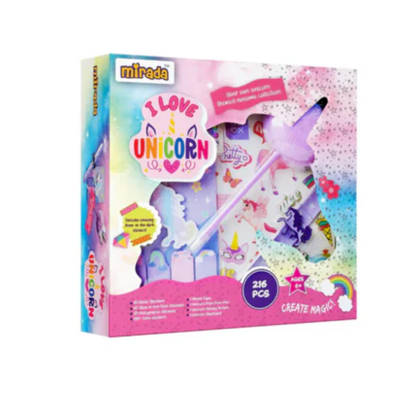 Mirada I Love Unicorn DIY Creative Activity Kit