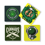 Mooch Magnetic Coaster - ItS Just A Plant Bro - Set Of