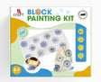 iCraft DIY Block Painting Kit - Canvas Pouch & Designer Block iCraft