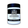 Winsor & Newton Artists Acrylic - Clear Gesso Jar 225ml Winsor & Newton