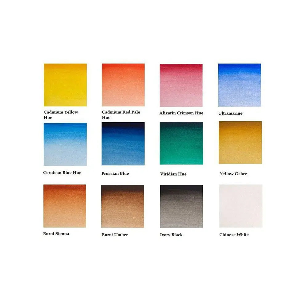 Winsor & Newton Cotman Water Colours - 12 Tubes Set Winsor & Newton