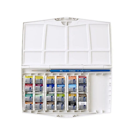 Winsor & Newton Cotman Water Colours Travel Set - 25 Half Pans Winsor & Newton