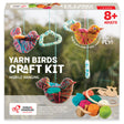 Chalk And Chuckles DIY Yarn Birds Hanging Craft Kit for Kids and Adults Canvazo