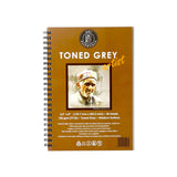 Art Essentials Toned Grey Artist Sketching Paper Medium Surface ,120 GSM- Spiral Pad Art Essentials
