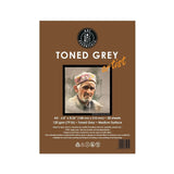 Art Essentials Toned Grey Artist Sketching Paper Medium Surface ,120 GSM- Poly Pack Art Essentials